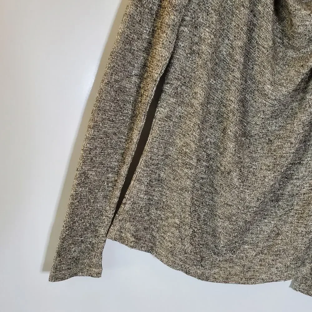 Anthropologie Deletta Metallic Cowl Neck Casual Sweater Size XS Great condition
